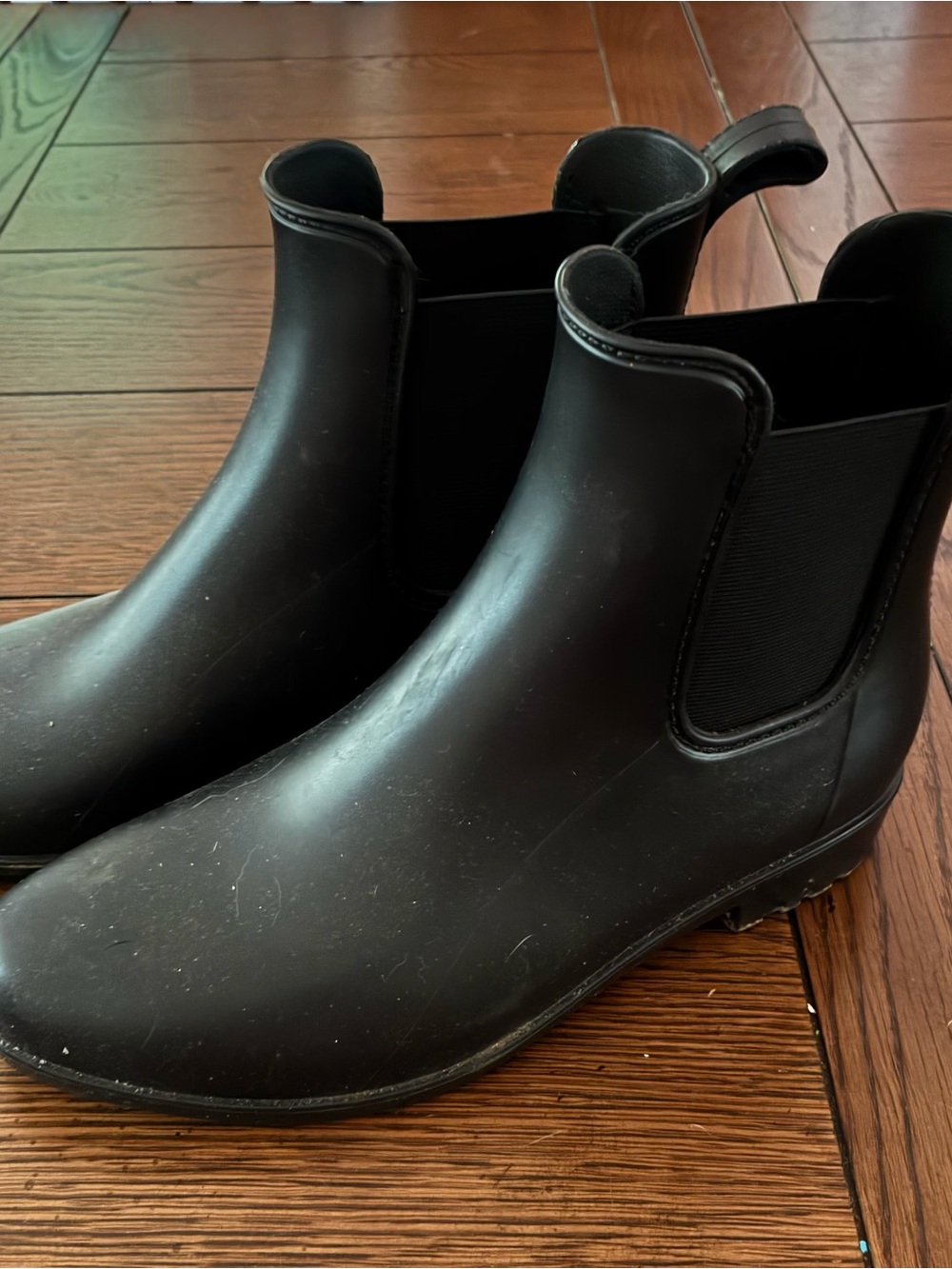 Women’s Black Chelsea Rain Boots